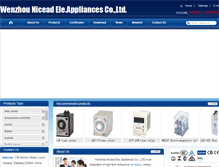 Tablet Screenshot of nicead-electrical.com